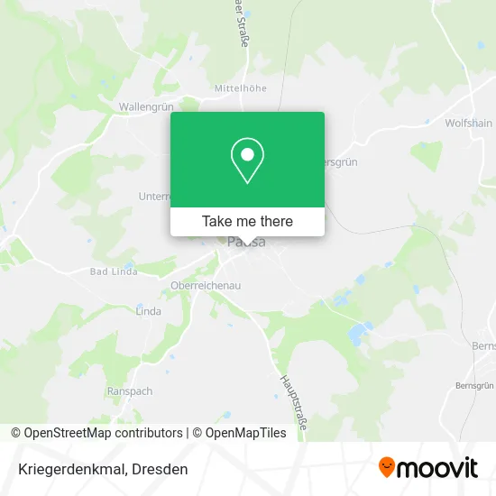 Карта Kriegerdenkmal