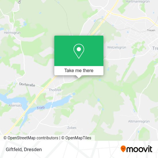 Карта Giftfeld