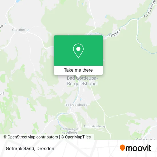 Карта Getränkeland