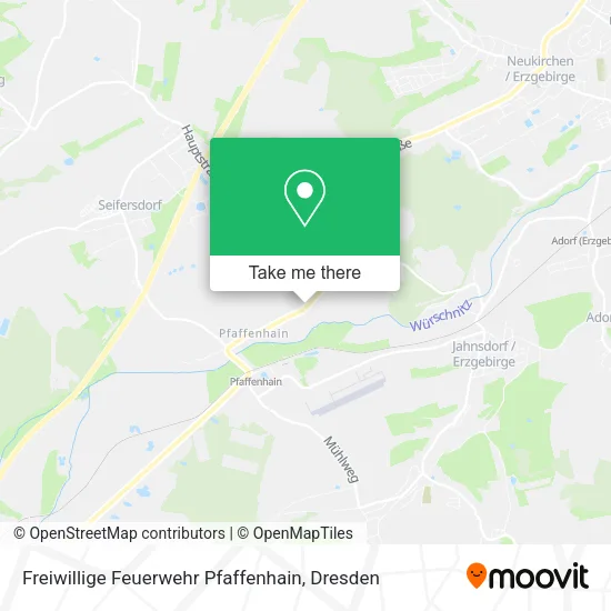 Карта Freiwillige Feuerwehr Pfaffenhain