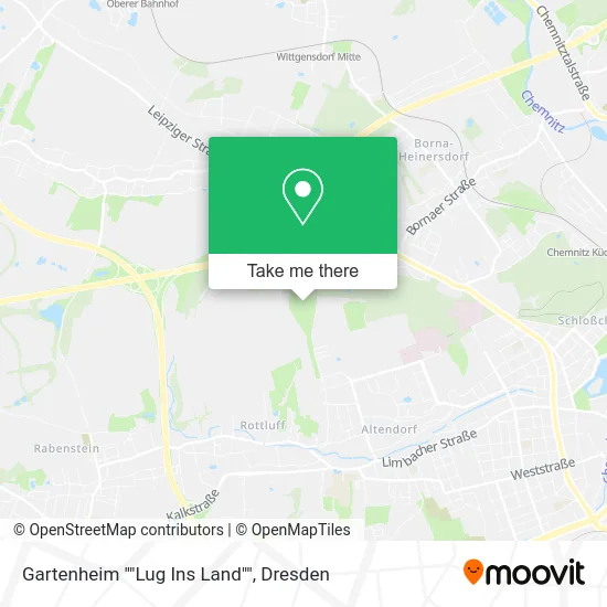 Карта Gartenheim ""Lug Ins Land""