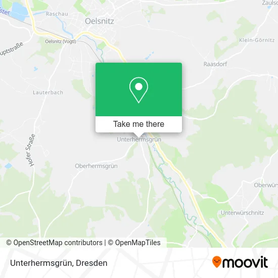 Карта Unterhermsgrün