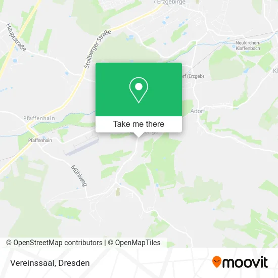 Карта Vereinssaal