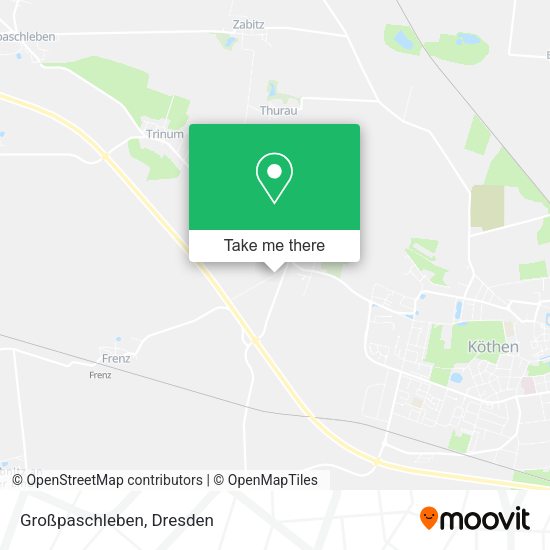 Карта Großpaschleben
