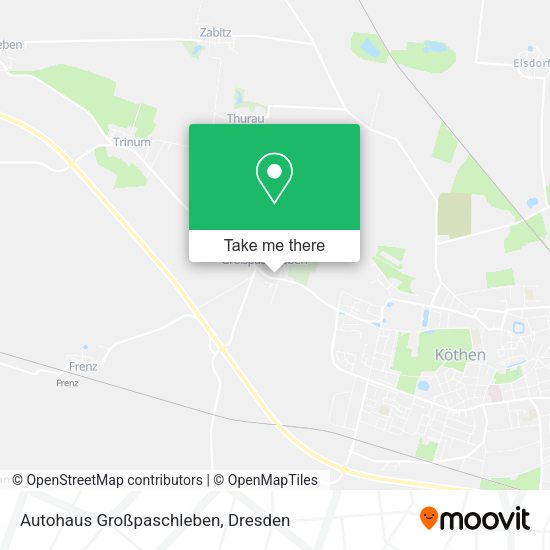 Карта Autohaus Großpaschleben