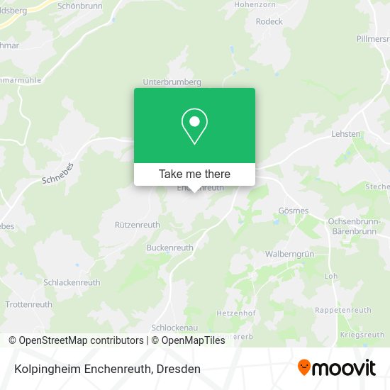 Карта Kolpingheim Enchenreuth