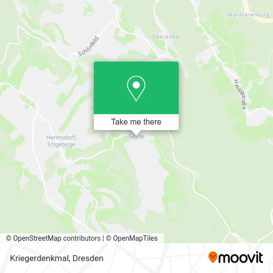 Карта Kriegerdenkmal
