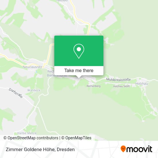 Карта Zimmer Goldene Höhe