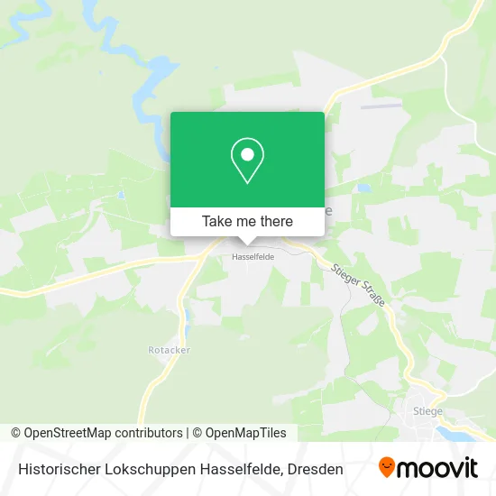 Карта Historischer Lokschuppen Hasselfelde