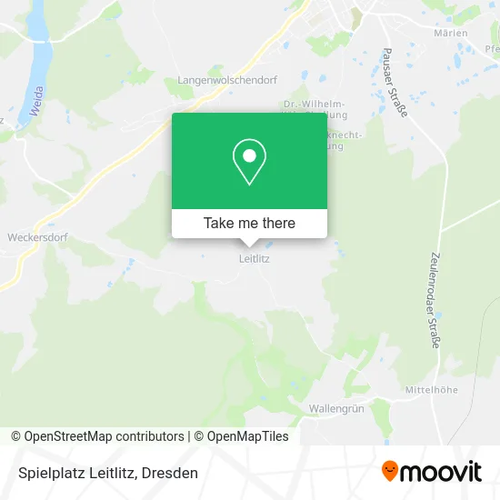 Карта Spielplatz Leitlitz