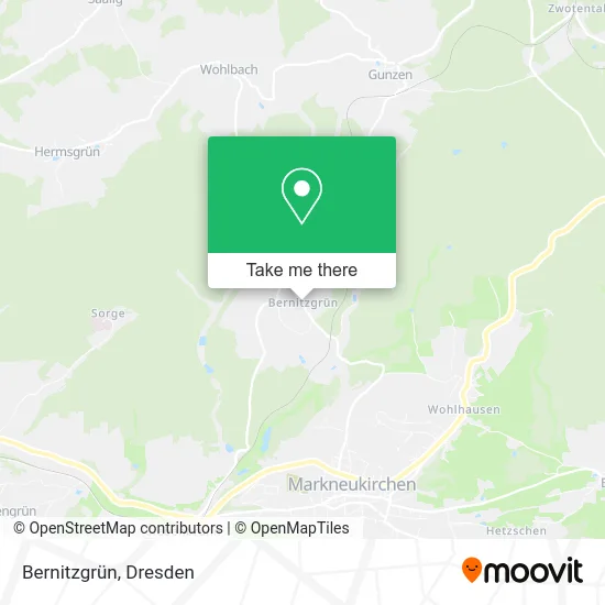 Карта Bernitzgrün