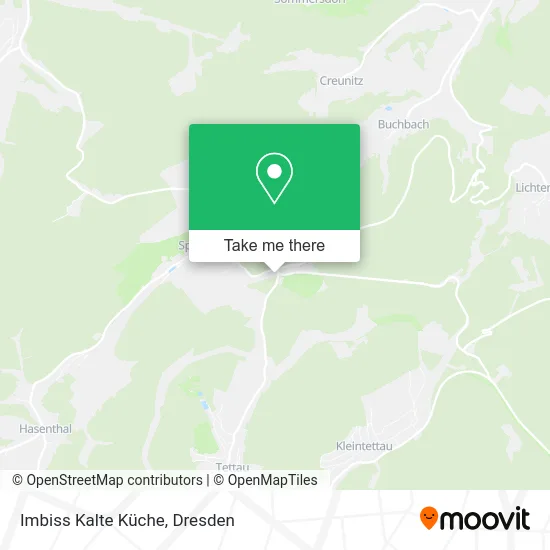 Карта Imbiss Kalte Küche