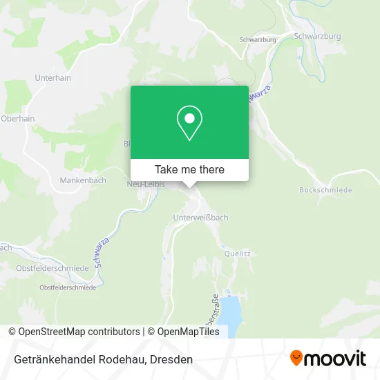 Карта Getränkehandel Rodehau