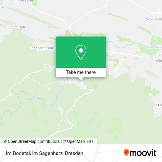 Карта Im Bodetal, Im Sagenharz