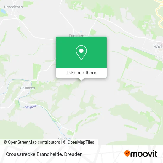 Карта Crossstrecke Brandheide