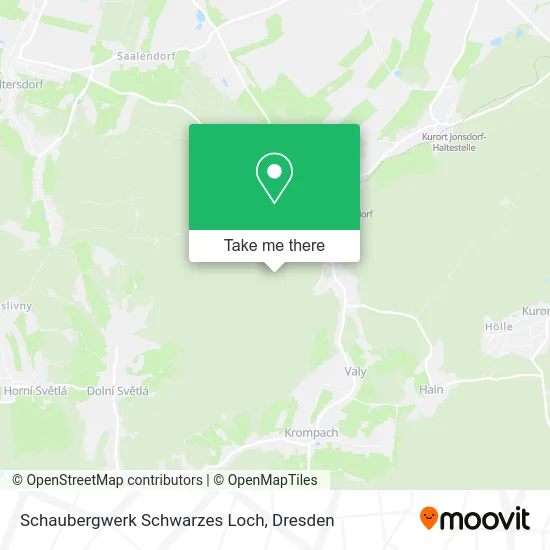 Карта Schaubergwerk Schwarzes Loch