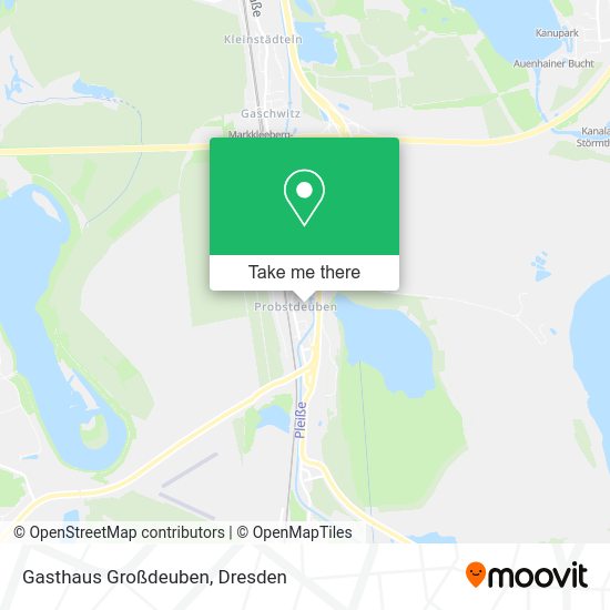 Карта Gasthaus Großdeuben