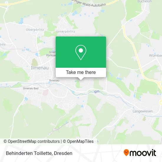Карта Behinderten Toillette