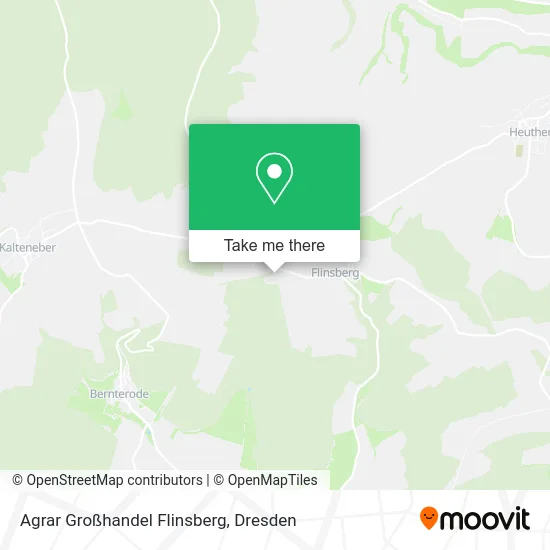 Карта Agrar Großhandel Flinsberg