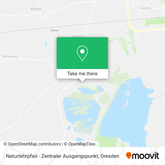 Карта Naturlehrpfad - Zentraler Ausgangspunkt