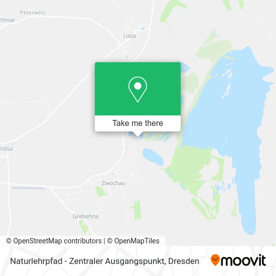 Карта Naturlehrpfad - Zentraler Ausgangspunkt
