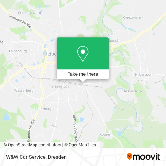 Карта W&W Car-Service