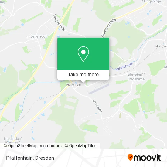 Карта Pfaffenhain