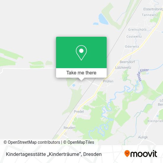 Карта Kindertagesstätte „Kinderträume“