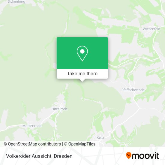 Карта Volkeröder Aussicht