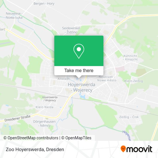 Карта Zoo Hoyerswerda