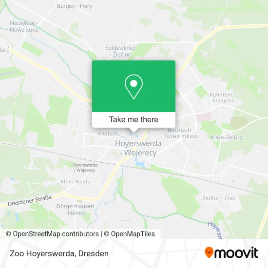 Карта Zoo Hoyerswerda