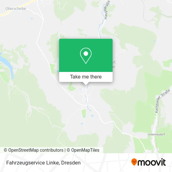 Карта Fahrzeugservice Linke