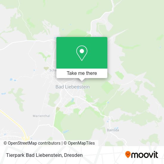 Карта Tierpark Bad Liebenstein