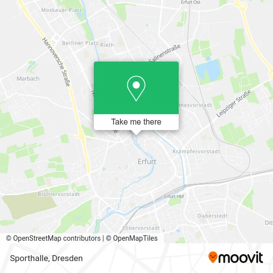 Карта Sporthalle