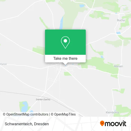 Карта Schwanenteich