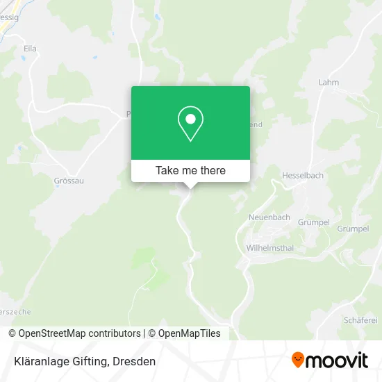 Карта Kläranlage Gifting