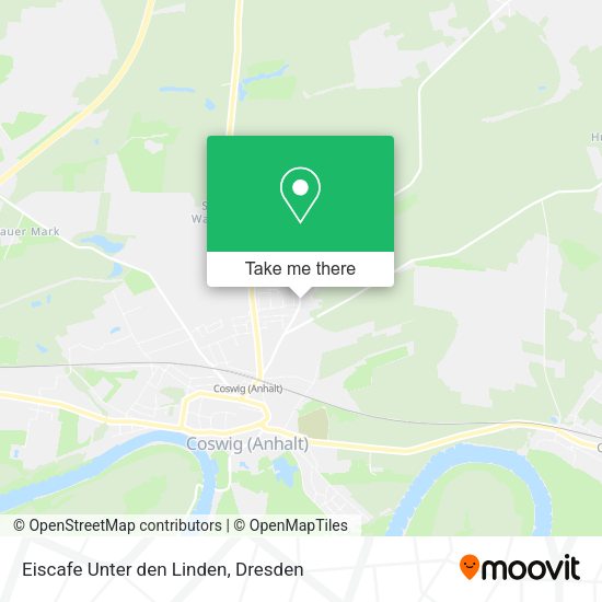 Карта Eiscafe Unter den Linden