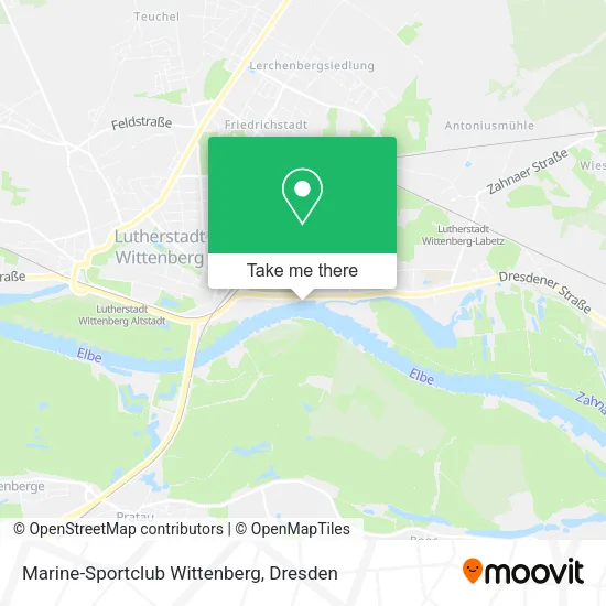 Карта Marine-Sportclub Wittenberg