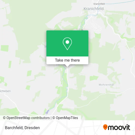 Barchfeld map