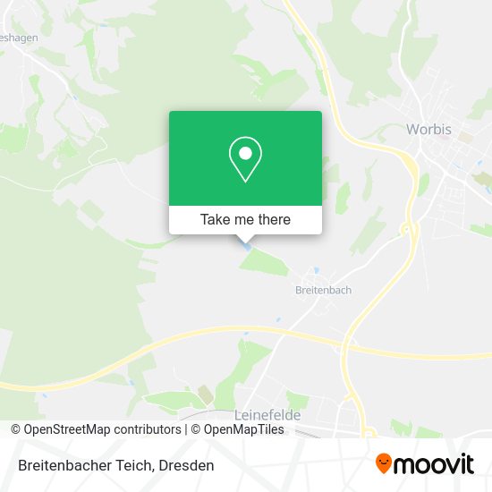 Карта Breitenbacher Teich
