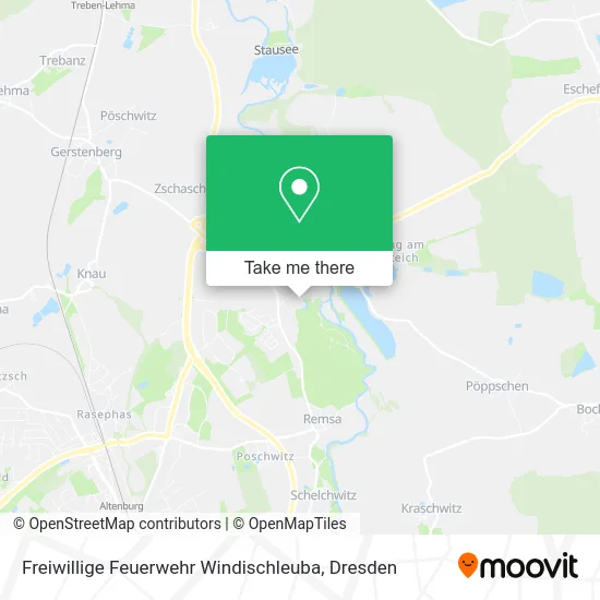 Карта Freiwillige Feuerwehr Windischleuba