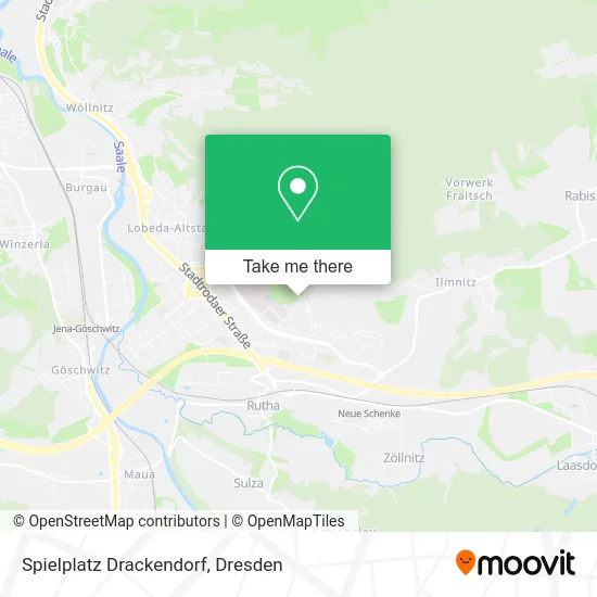 Карта Spielplatz Drackendorf
