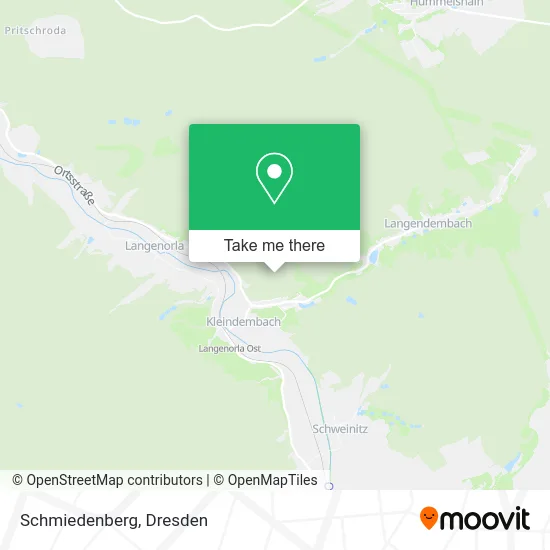Карта Schmiedenberg