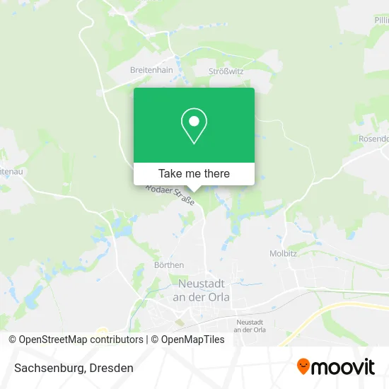 Карта Sachsenburg