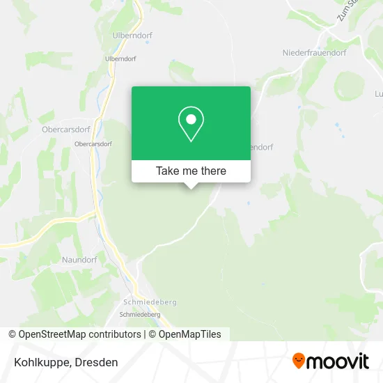 Карта Kohlkuppe