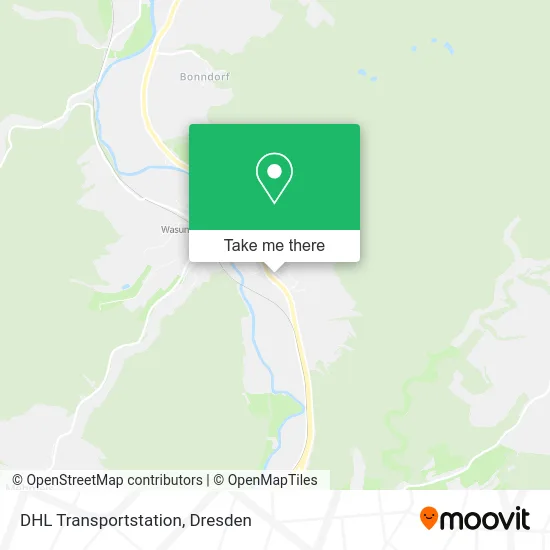Карта DHL Transportstation