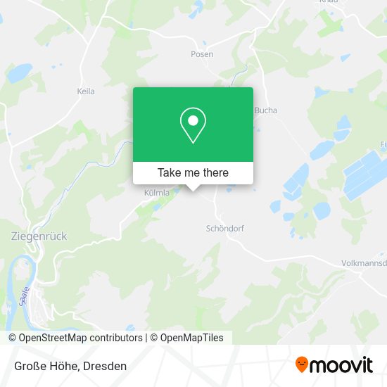 Карта Große Höhe