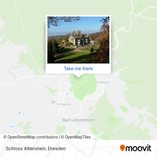 Карта Schloss Altenstein