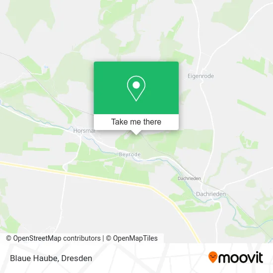 Blaue Haube map