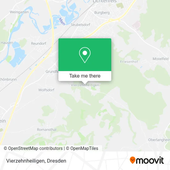 Карта Vierzehnheiligen